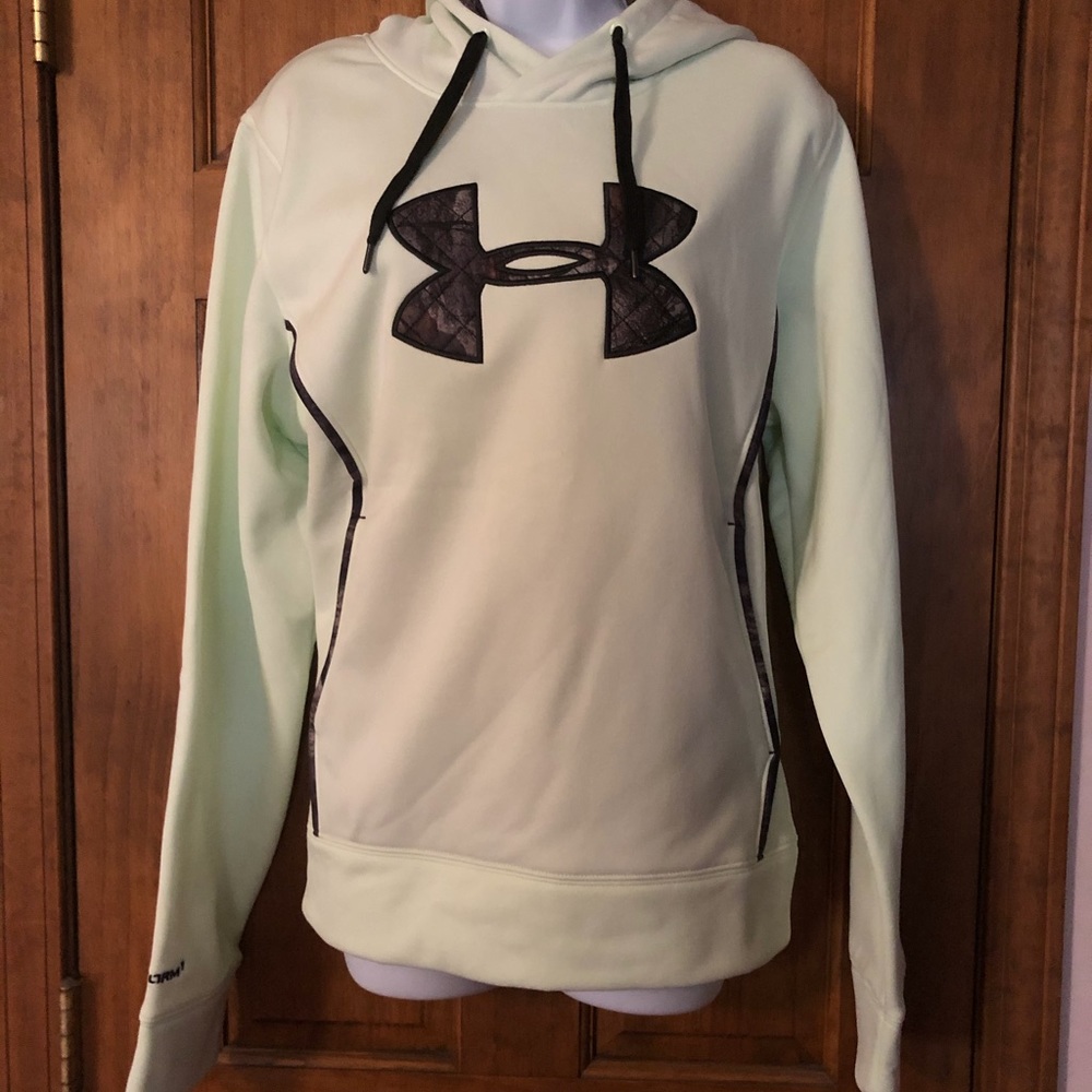 Under Armour Cold Gear Camo Logo Hoodie XL